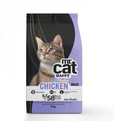 Mr.Cat Happy 15 Kg Multicolor Kedi Maması