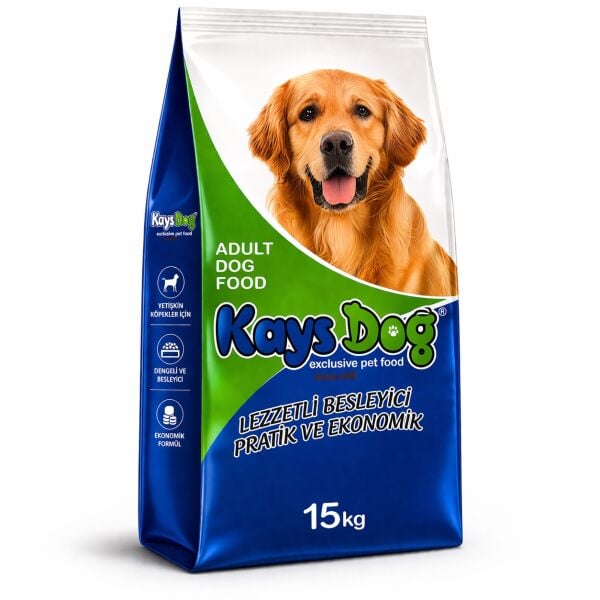 KAYS DOG 15 KG KUZU ETLİ & PİRİNÇLİ YETİŞKİN KÖPEK MAMASI