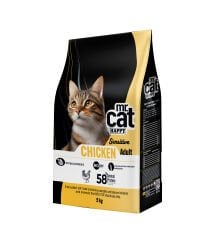 Mr.Cat Happy 5 Kg Düşük Tahıllı Tavuklu Kedi Maması