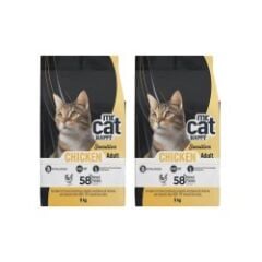 Mr.Cat Happy 2*5 Kg Düşük Tahıllı Tavuklu Kedi Maması