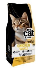Mr.Cat Happy 2.5 Kg Düşük Tahıllı Tavuklu Kedi Maması