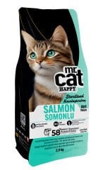 Mr.Cat Happy 2.5 Kg Kısırlaştırılmış Somonlu Kedi Maması